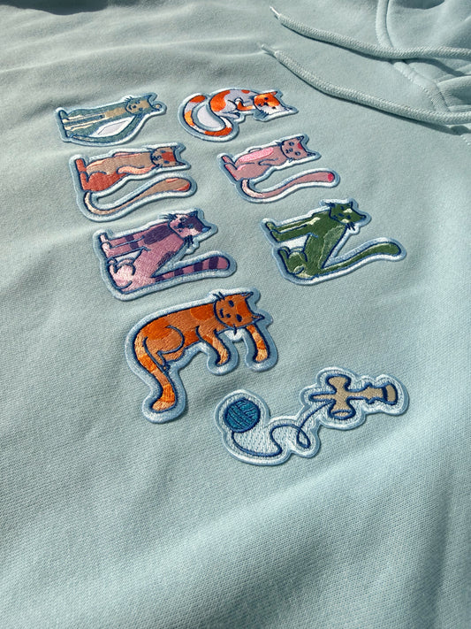 ! Cat Patch Sweatshirt