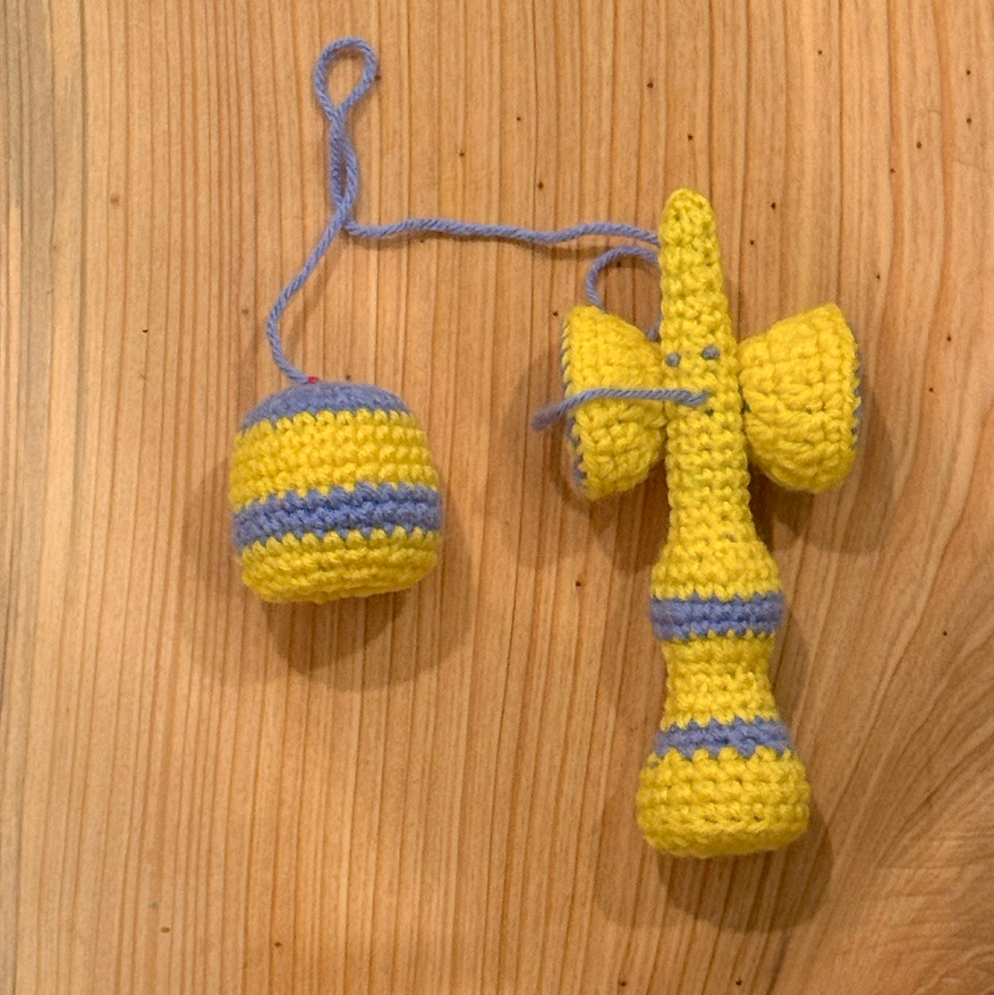 !   Knitted Kendamas