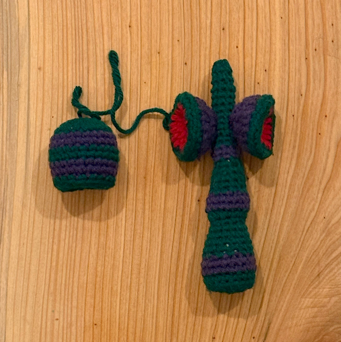 !   Knitted Kendamas