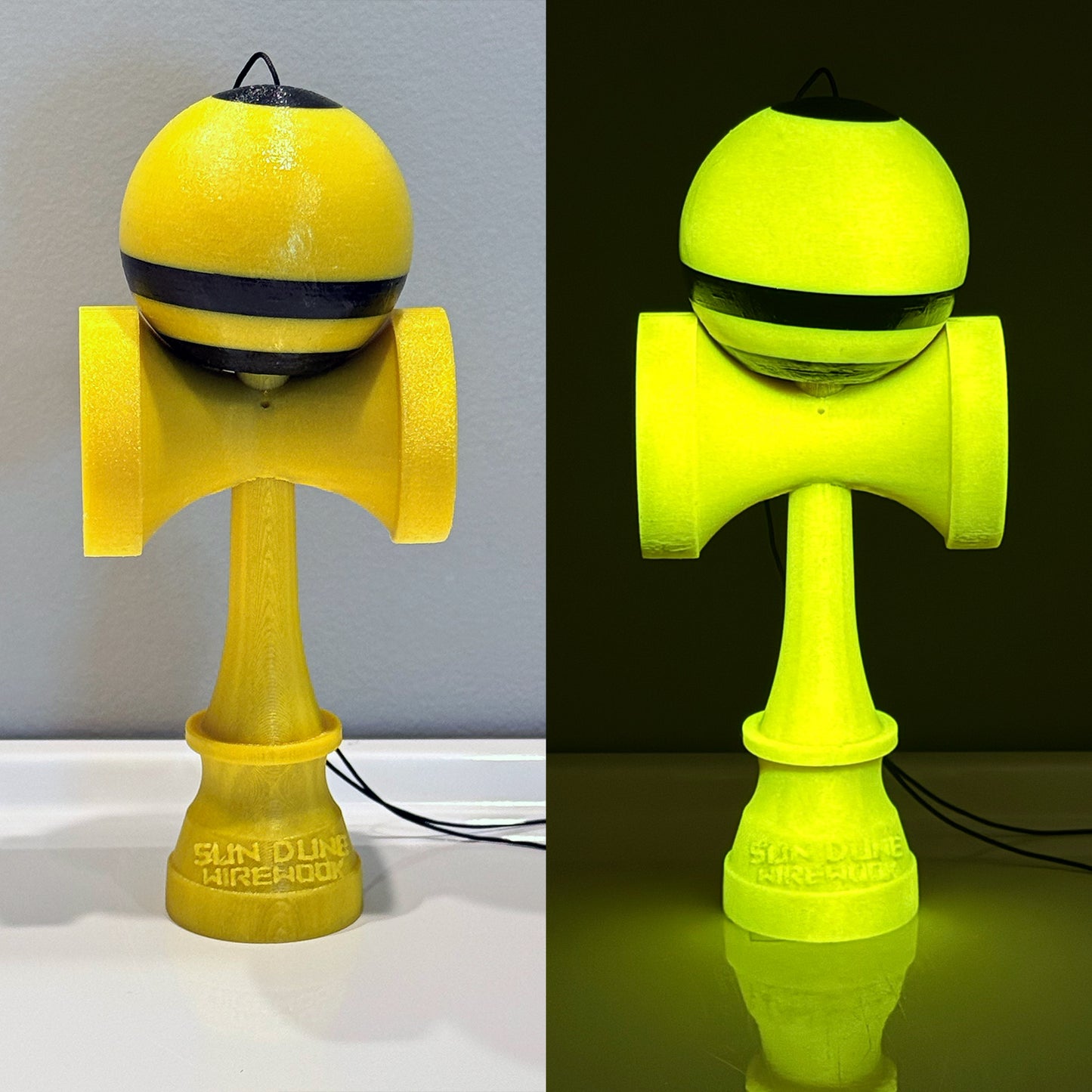 !    GLOWUP kendamas