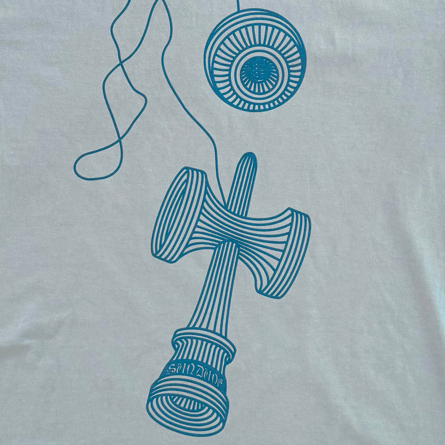 !  Ken&Tama Shirt [Grey/barely Blue]