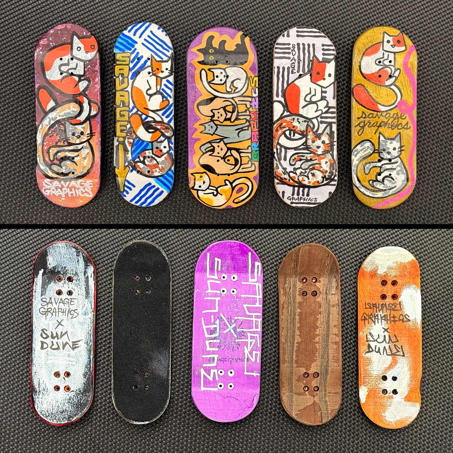 !    Cat Finger Board Decks