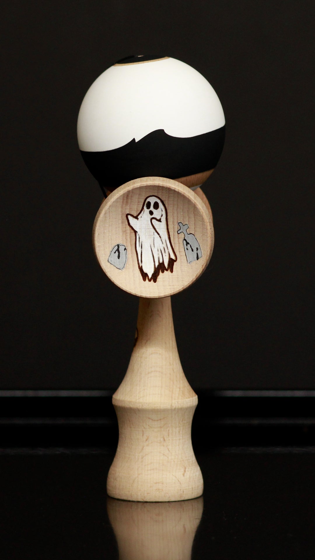 Halloween Ghost Kendama Complete