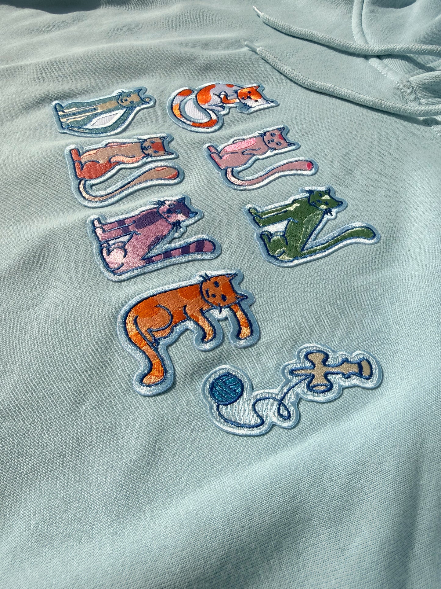 !    Cat Patch Sweatshirt