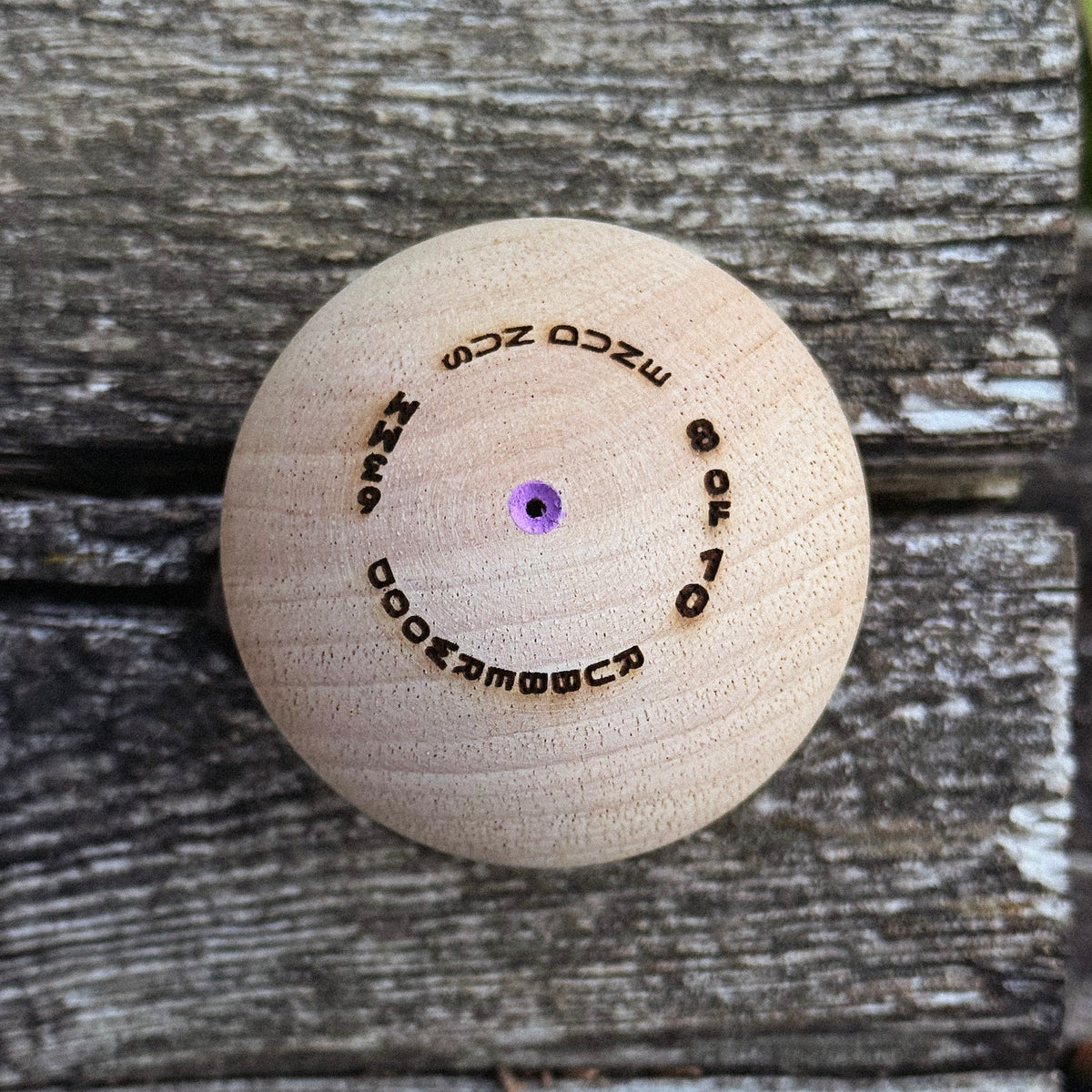!    63mm Rubberwood natty tama [custom 10 only]